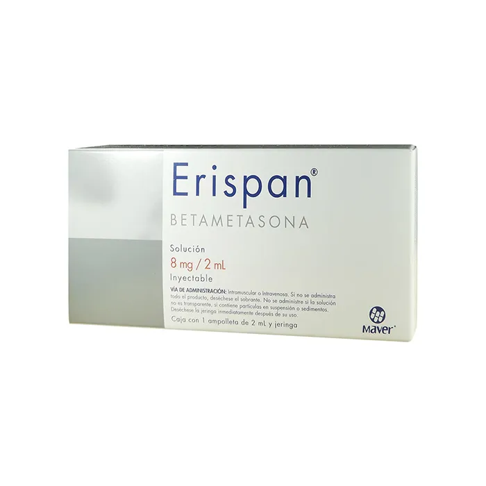 ERISPAN 8MG/2ML 1 FA