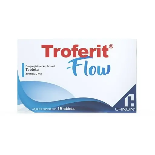 TROFERIT FLOW 30/30MG 15 TAB